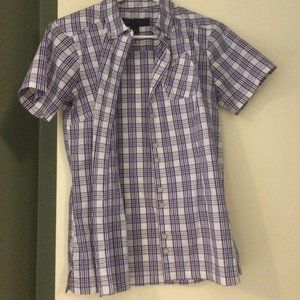 EMS plaid button up.